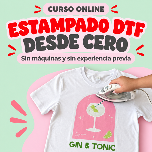 Curso de DTF desde cero + BONOS de regalo!